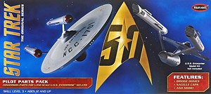 Star Trek: TOS USS Enterprise Pilot Parts Pack (Plastic model)