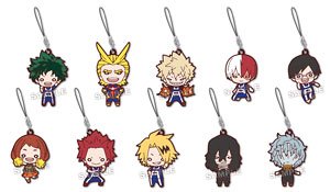 Nitotan My Hero Academia Sports Day Rubber Mascot (Set of 10) (Anime Toy)