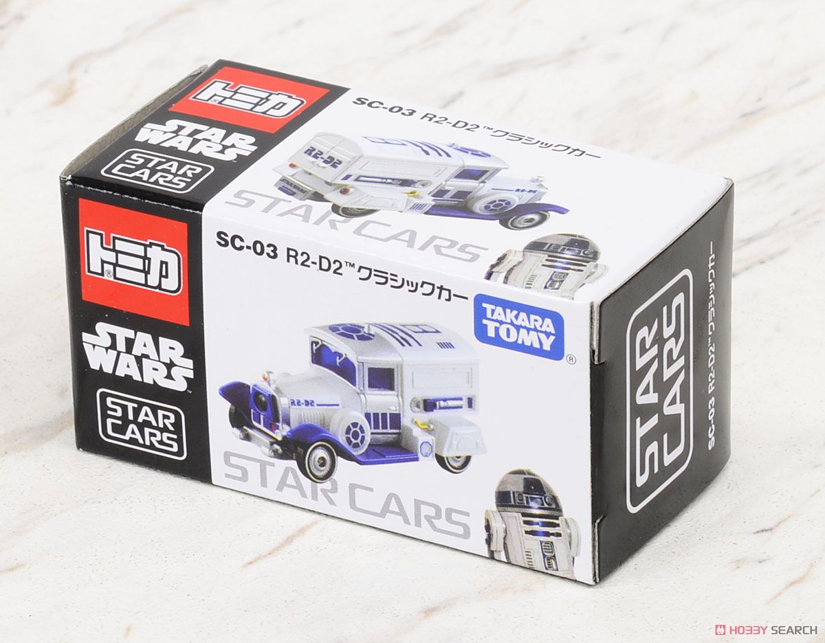 SC-03 スター・ウォーズ スター・カーズ R2-D2 クラシックカー (トミカ) パッケージ1