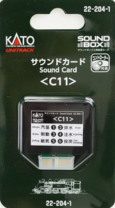 Unitrack Sound Card C11 [for Sound Box] (Model Train)