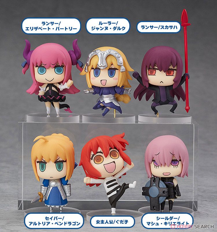 Learning with Manga! Fate/Grand Order Collectible Figures (Set of 6) (PVC Figure) Item picture1