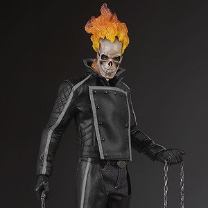 Marvel Comics - 1/6 Scale Fully Poseable Figure: Sideshow Sixth Scale #005 - Ghost Rider (Completed)