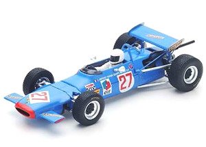 Matra MS7 No.27 German F2 GP 1969 Johnny Servoz-Gavin (ミニカー)