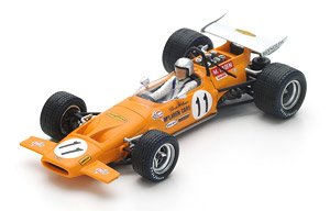 McLaren M14A No.11 2nd Spanish GP 1970 Bruce McLaren (ミニカー)