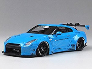 LB Work R35 GT Wing Tiffany Blue (ミニカー)