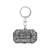 Monster Hunter X Metal Key Ring Quest Clear (Anime Toy) Item picture1
