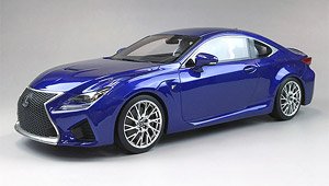 Lexus RC F Ultrasonic Blue Mica (ミニカー)