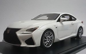 Lexus RC F White Nova GF Metallic Matte (ミニカー)