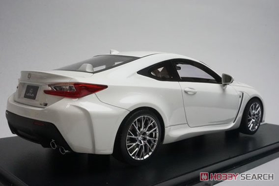 Lexus RC F White Nova GF Metallic Matte (ミニカー) 商品画像4