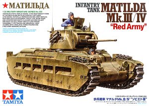 歩兵戦車 マチルダMk.III/IV `ソビエト軍` (プラモデル)