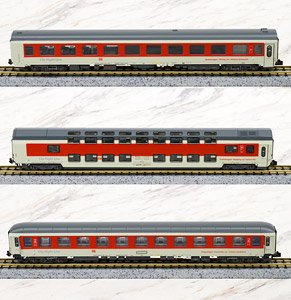 LS79052 City Night Line Set 1 Sirius Three-Car Set A (3-Car Set) (Model Train)