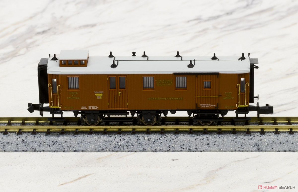 Ostend-Wien-Orient Express Post-Gepackwagen, Speisewagen (2-Car Set) (Model Train) Item picture1