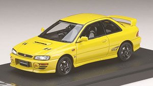 Subaru Impreza WRX TypeR Sti Ver.1997 (GC8) Chase Yellow (Diecast Car)
