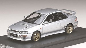 Subaru Impreza WRX TypeR Sti Ver.1997 (GC8) Light Silver Metallic (Diecast Car)