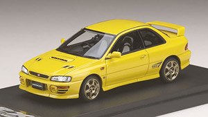 Subaru Impreza WRX TypeR Sti Ver.1997 (GC8) Sports wheel Chase Yellow (Diecast Car)