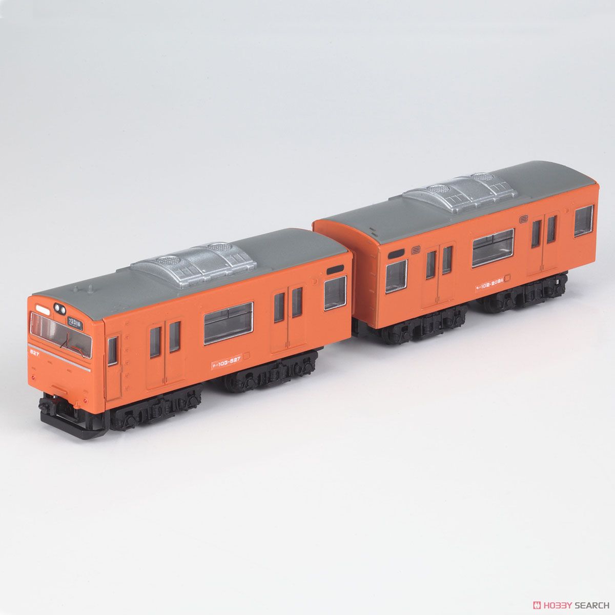 Bトレインショーティー 103系体質改善40N車 大阪環状線 (オレンジ) (2両セット) (都市通勤電車シリーズ) (鉄道模型) 商品画像1