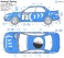 スバル インプレッサ WRX `1993年 RAC ラリー` (プラモデル) 塗装2 サムネイル