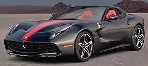 Ferrari F60 America Nero Daytona (Black) (Diecast Car)