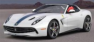 Ferrari F60 America Bianco Avus (White) (Diecast Car)