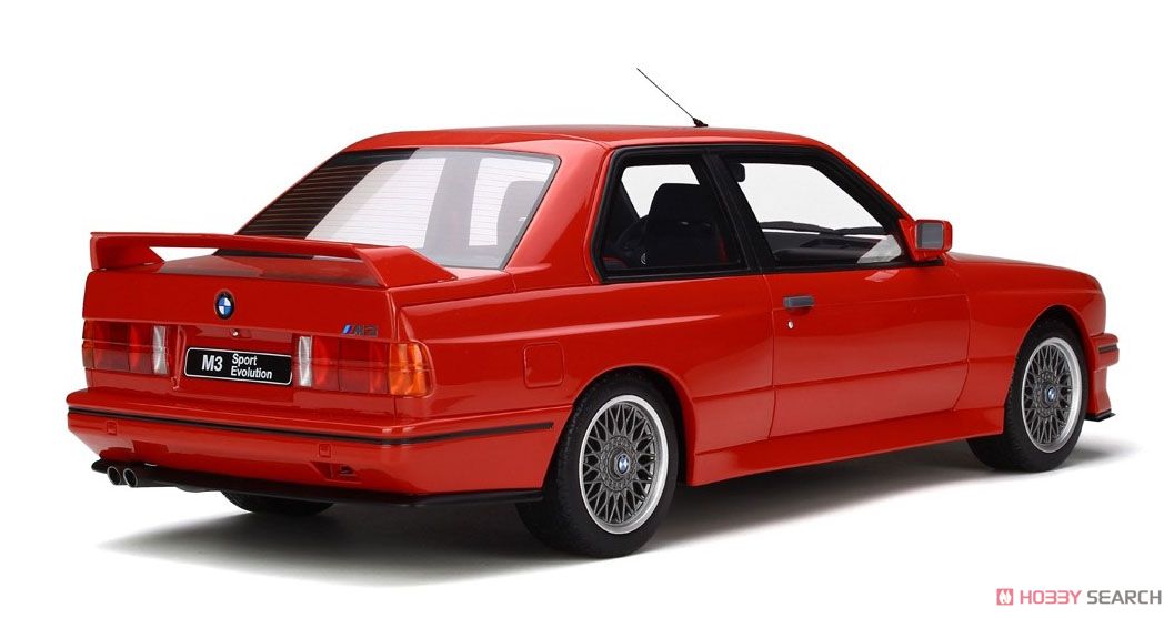 BMW M3 (E30) スポーツ エボリューション ブリリアントレッド (ミニカー) 商品画像2