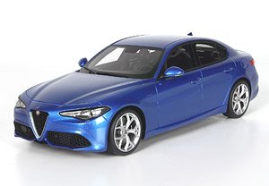 Alfa Romeo Giulia Veloce Paris Auto Show Blue Misano (Diecast Car)