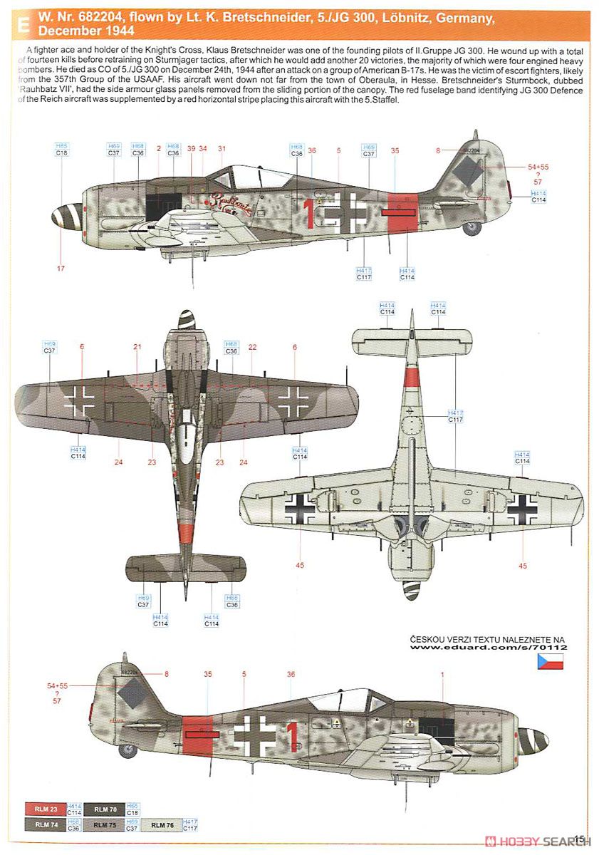 Fw190A-8/FR2 Profipack (Plastic model) 塗装6