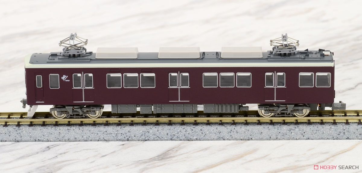 Hankyu Series 7000/7300 Additional Two Top Car Set (without Motor) (Add-On 2-Car Set) (Pre-colored Completed) (Model Train) Item picture1