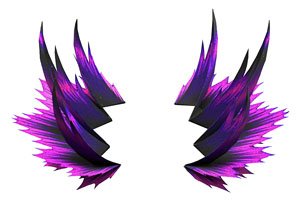 Paper Effect Fighting Spirit (A) Dark Ver. Purple (Display)