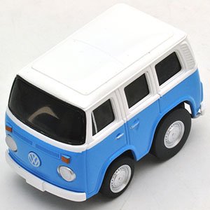 Choro-Q zero Z-35d Volkswagen Microbus (White/Blue) (Choro-Q)