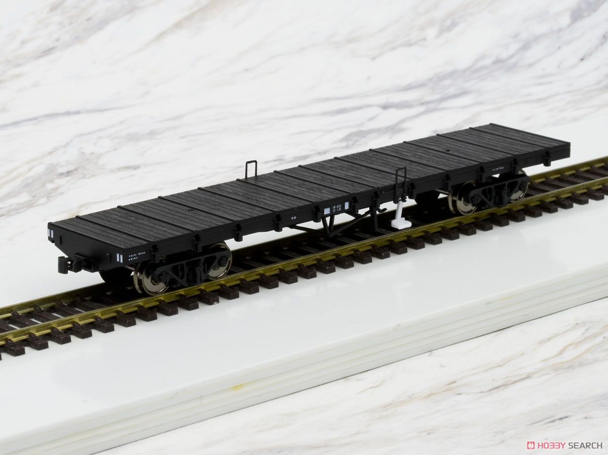 1/80(HO) J.N.R. Type CHIKI7000 Flat Car with Howitzer 2 Pack (2-Car Set) (Ready-to Run) (Model Train) Item picture3