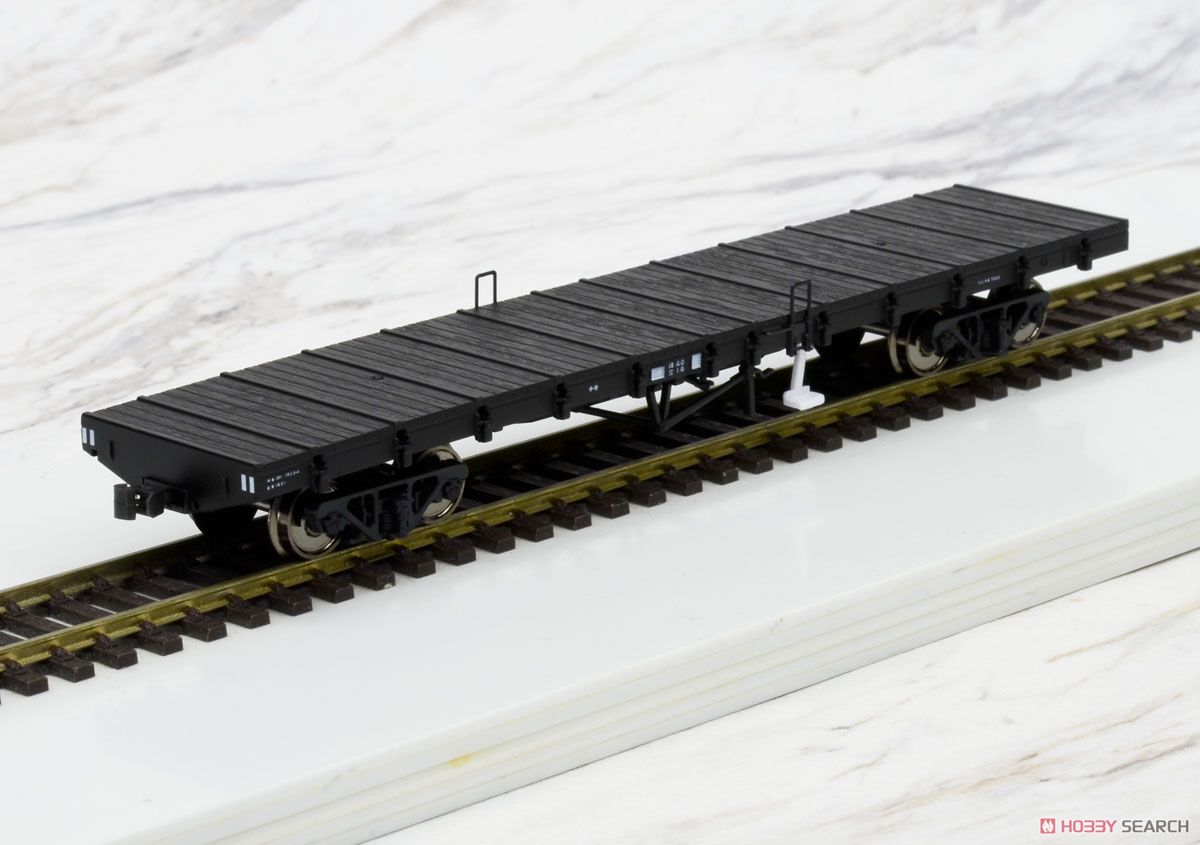 1/80(HO) J.N.R. Type CHIKI7000 Flat Car with Howitzer 2 Pack (2-Car Set) (Ready-to Run) (Model Train) Item picture6