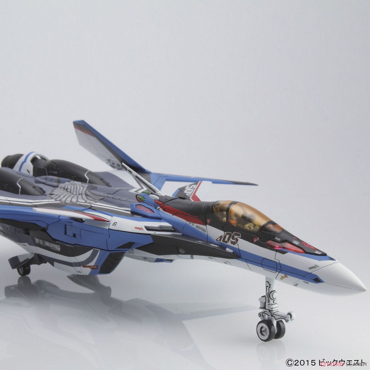 VF-31J改 ジークフリード(ハヤテ・インメルマン機) デカルチャーVer. (プラモデル) 商品画像4