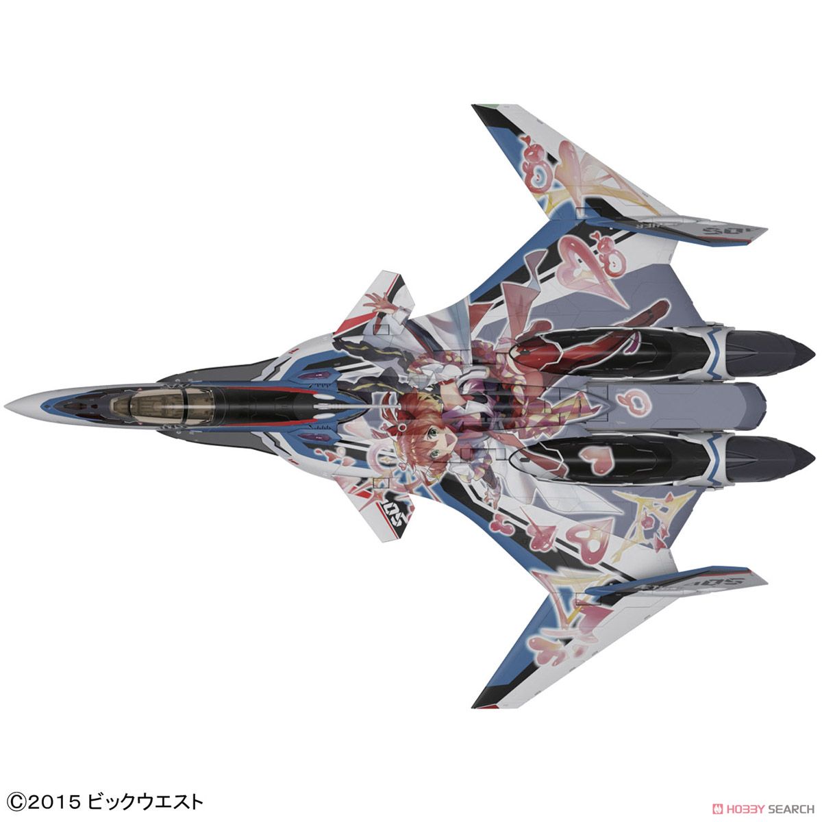 VF-31J改 ジークフリード(ハヤテ・インメルマン機) デカルチャーVer. (プラモデル) 商品画像5