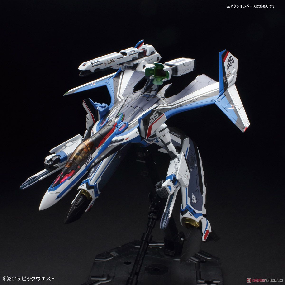 VF-31J改 ジークフリード(ハヤテ・インメルマン機) デカルチャーVer. (プラモデル) 商品画像7