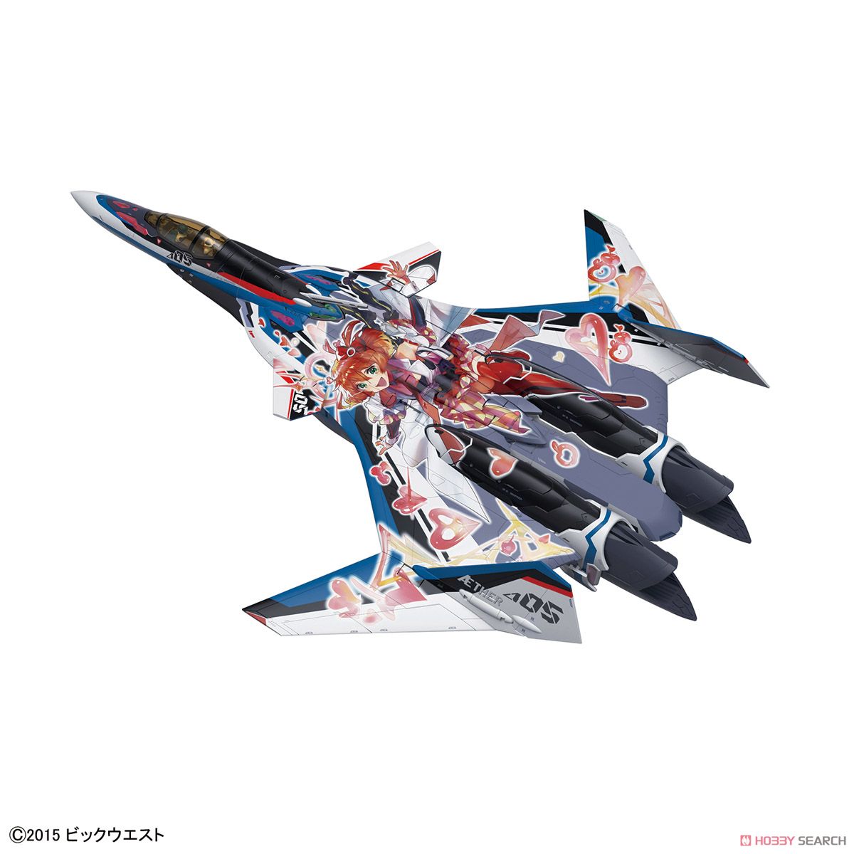 VF-31J改 ジークフリード(ハヤテ・インメルマン機) デカルチャーVer. (プラモデル) その他の画像2 モーダル