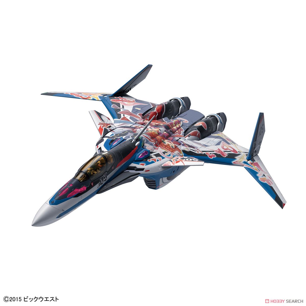 VF-31J改 ジークフリード(ハヤテ・インメルマン機) デカルチャーVer. (プラモデル) その他の画像4 モーダル