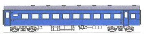 国鉄 スハフ42 (体質改善車：多度津工場タイプ) コンバージョンキット (組み立てキット) (鉄道模型)