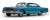Ford Galaxy 500 XL Hardtop 1936 Peacock Blue (Diecast Car) Item picture1