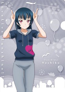 Love Live! Sunshine!! Clear File F Yoshiko Tsushima (Anime Toy)