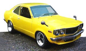 Mazda Savanna (S124A) Yellow (ミニカー)