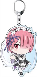 Re: Life in a Different World from Zero Big Key Ring Ram (Anime Toy)
