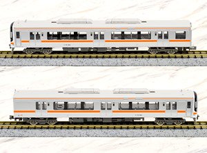 J.R. Type KIHA75 (Takayama Main Line/Taita Line) Two Car Formation Set (w/Motor) (2-Car Set) (Pre-colored Completed) (Model Train)