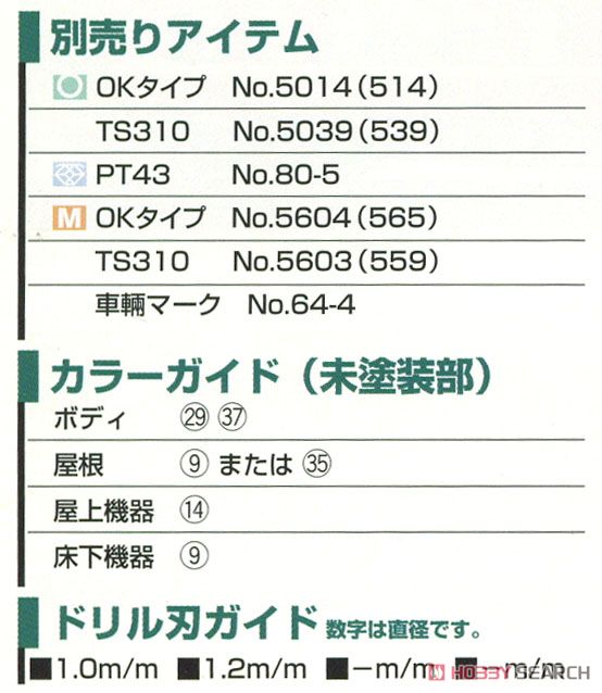 京急 (旧)600形 4輛編成セット (4両・組み立てキット) (鉄道模型) 解説1