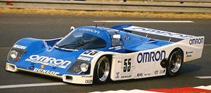 Omron Porsche 962C (#55) 1989 Le Mans (Diecast Car)