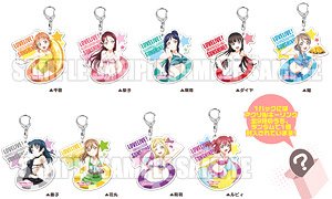 Love Live! Acrylic Trading Key Ring Ver.3 (Set of 9) (Anime Toy)