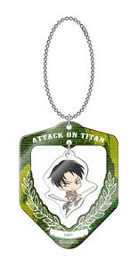 Attack on Titan Furifuri Key Ring (Levi) (Anime Toy)