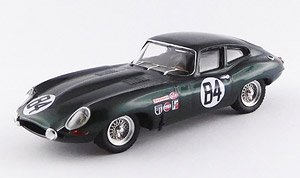 Jaguar E Type Coupe 12 Hours of Sebring 1968 #84 Rodgers/Robson (Diecast Car)