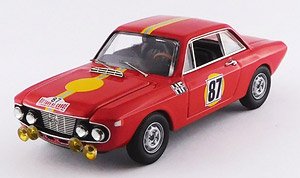 ランチア フルビア クーペ 1.3 HF ツール・ド・コルス 1967 #87 Munari/Lombardini RR:Winner (ミニカー)