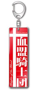 Sword Art Online the Movie -Ordinal Scale- Stick Acrylic Key Ring Words Ver. (Knights of the Blood) (Anime Toy)