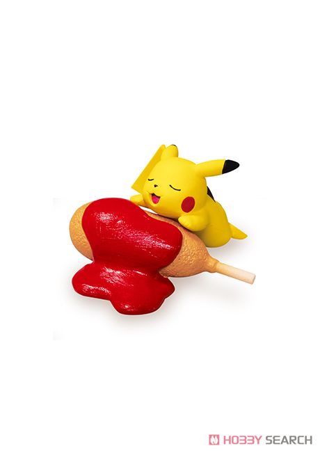 Pokemon Pikachu Likes Ketchup (Set of 8) (Shokugan) Item picture3